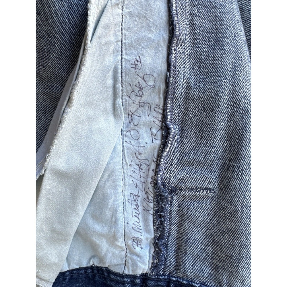 Vintage 90s Denim Jacket Size 2XL Americana Blue Jean Jacket - Picture 6 of 7